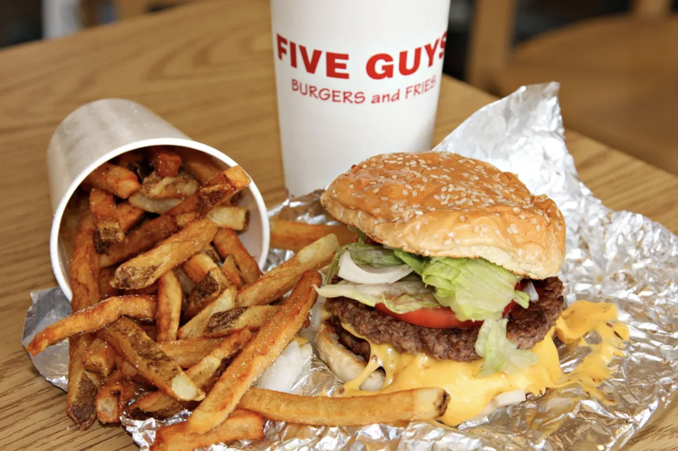 Five Guys Allergy Guide